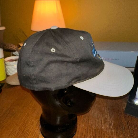 Vintage Chevrolet Snapback Hat Black Unisex Embroidered Logo Adjustable - Picture 5 of 9